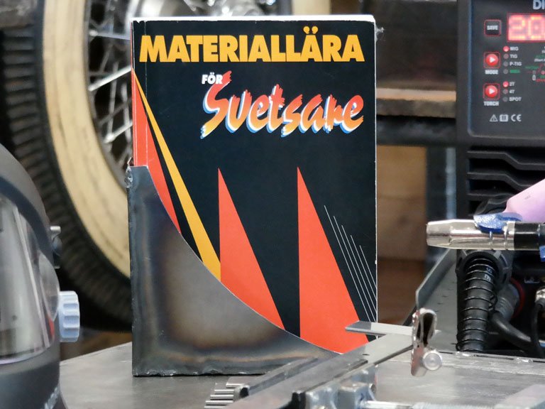 bild på kurslitteratur